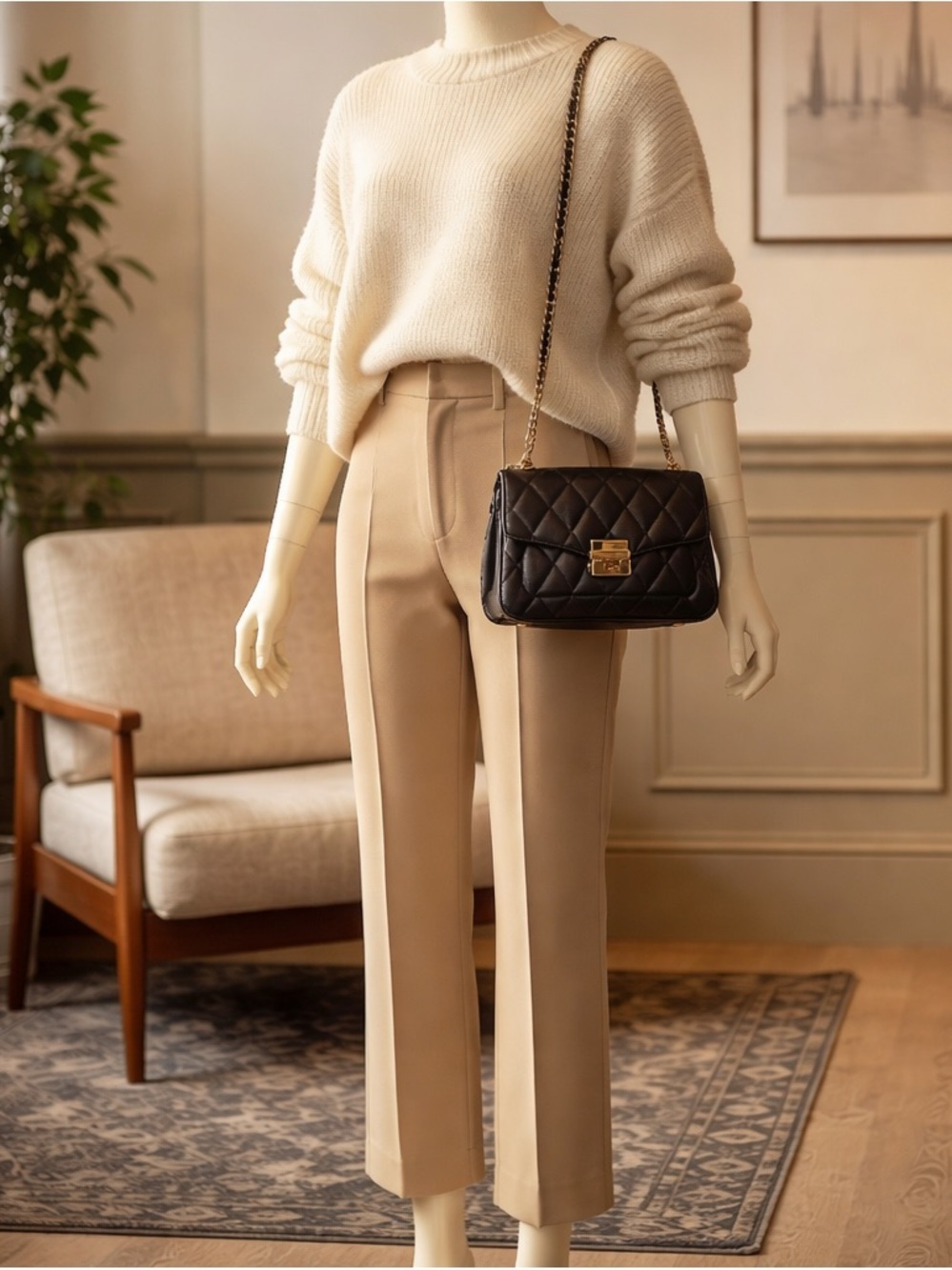 Kate spade quilted Balck shoulders/ crossbody bag Kate spade Black Quilted shou/ - Picture 2 of 8